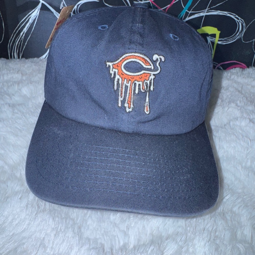 Grassroots California Hat Mens OSFA Navy New Melting Logo Limited Edition Strap